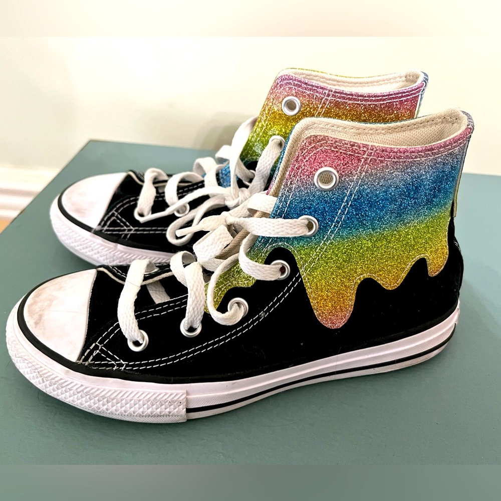 Size 1 Girls Converse